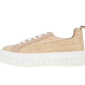 BCBGeneration Tan and White Sneakers